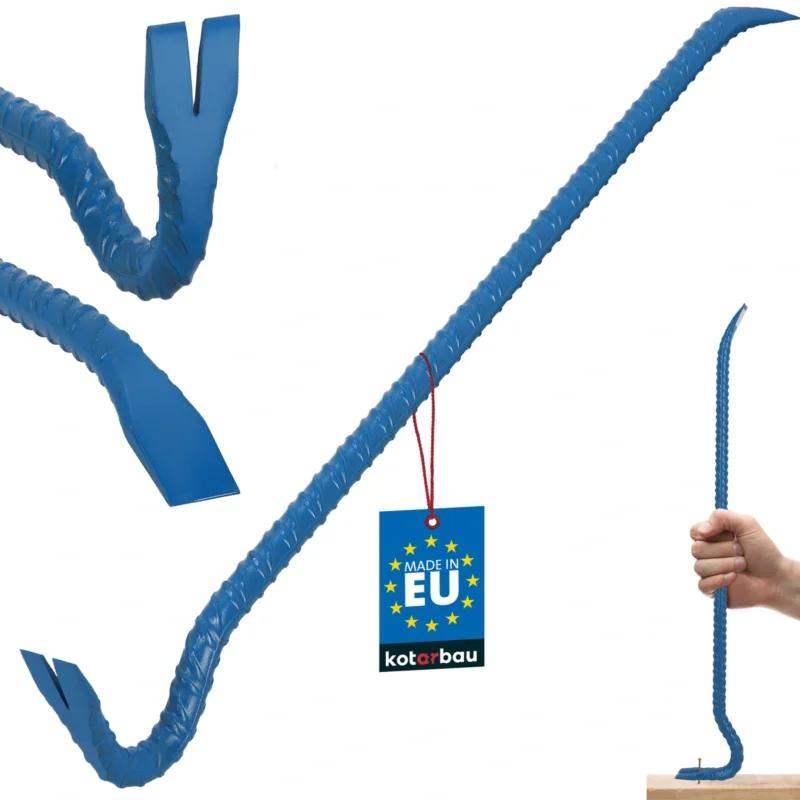 Páčidlo kované rebrované stavebné zahnuté obojstranné 80 cm Kup Teď