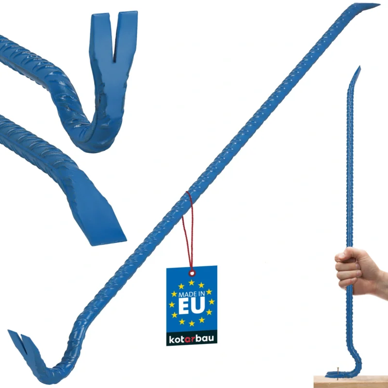 Páčidlo kované rebrované stavebné zahnuté obojstranné 100 cm Horká Nabídka