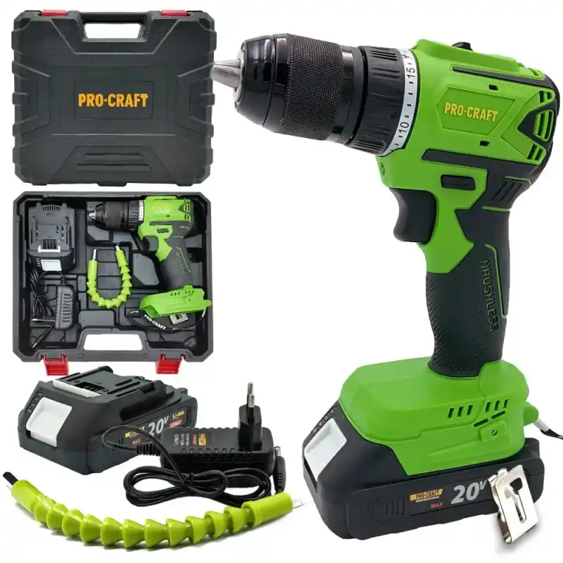 ?asově Omezené Aku ?roubovák Procraft PA18LiN