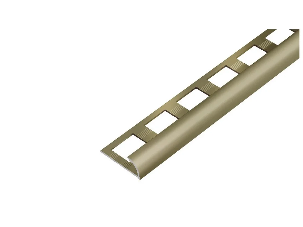 Víkendová Akce ACARA SP13 ukončovací lišta C, STANDARD, hliník elox titan, 8 mm, 2,5 m 36201A-T