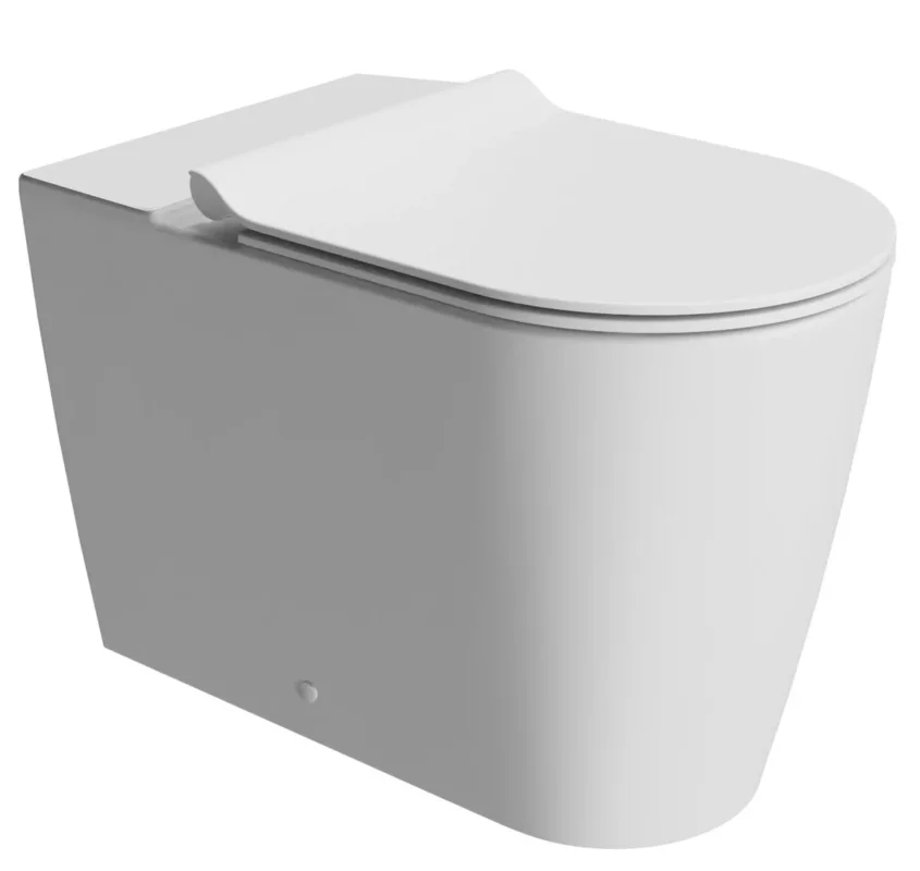 Doprava Zdarma Gsi Kube X Wc Mísa Kombi Spodní/zadní Odpad, Swirlflush, 36x63cm, Bílá Dual-mat