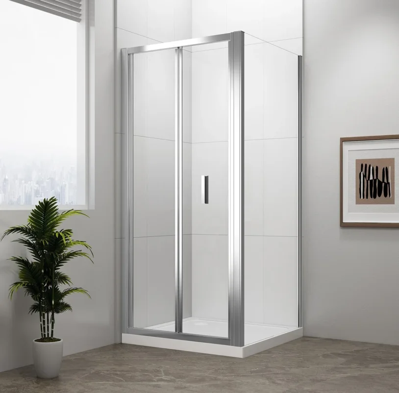 Polysan Easy Obdélníkový Sprchový Kout 800x1000mm, Skládací Dveře, L/p Varianta, čiré Sklo Sezónní Sleva